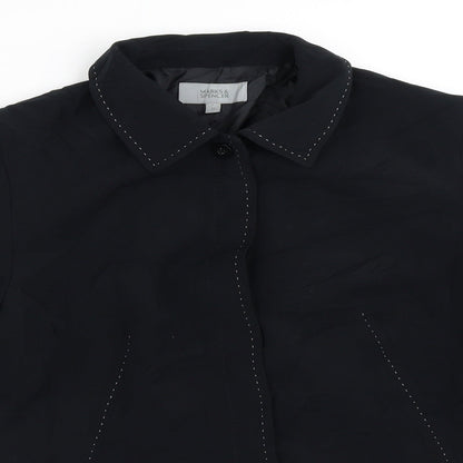 Womens UK Size 12 Marks and Spencer Black Jacket