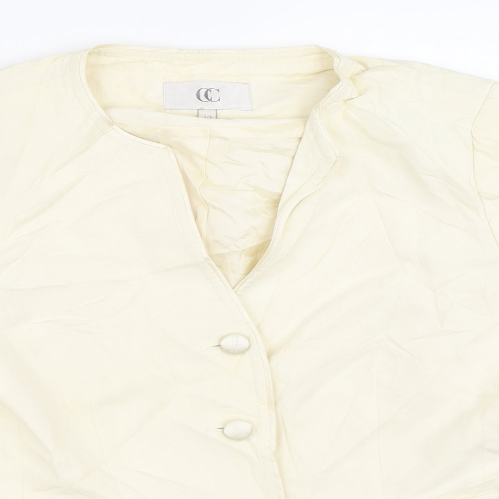 Womens UK Size 10 CC Beige Jacket