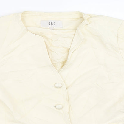 Womens UK Size 10 CC Beige Jacket