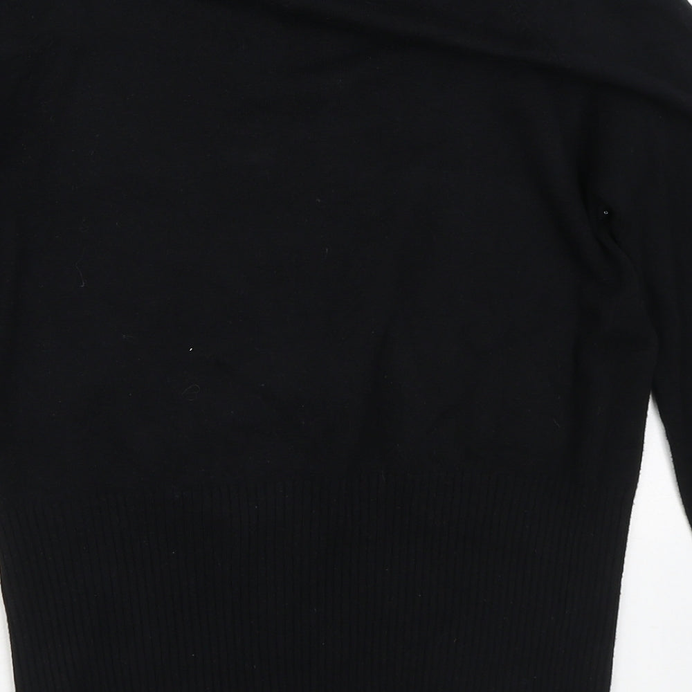 Womens UK Size 14 Dunnes Stores Black Pullover Jumper