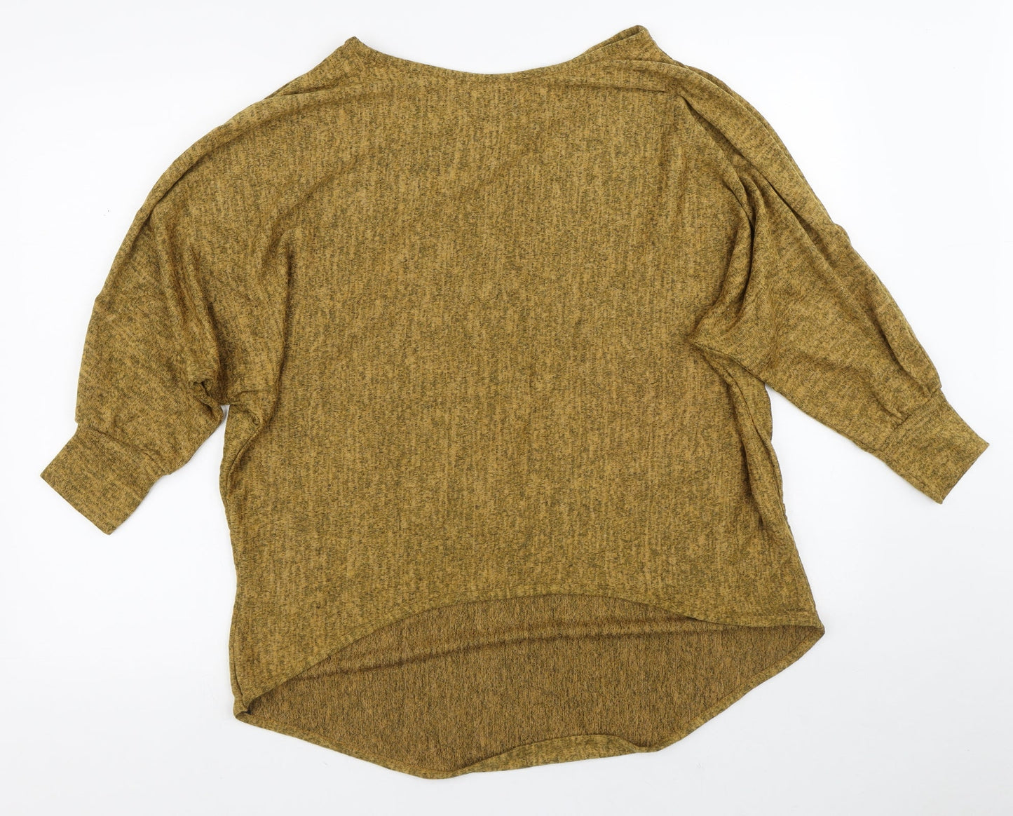 Womens UK Size M Preworn Yellow Tunic T-Shirt