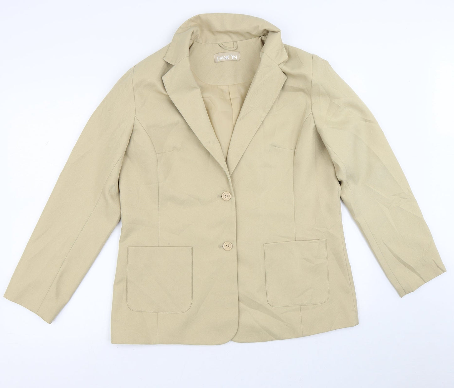 Daxon Womens Brown   Jacket Blazer Size 14