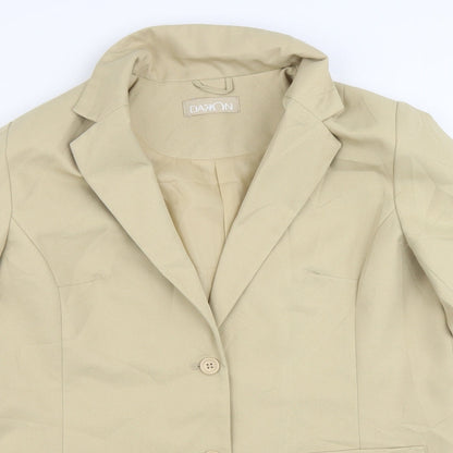 Daxon Womens Brown   Jacket Blazer Size 14