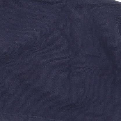 Mothercare Boys Blue  Polyester Pullover Jumper Size 3-6 Months  Button - Bear