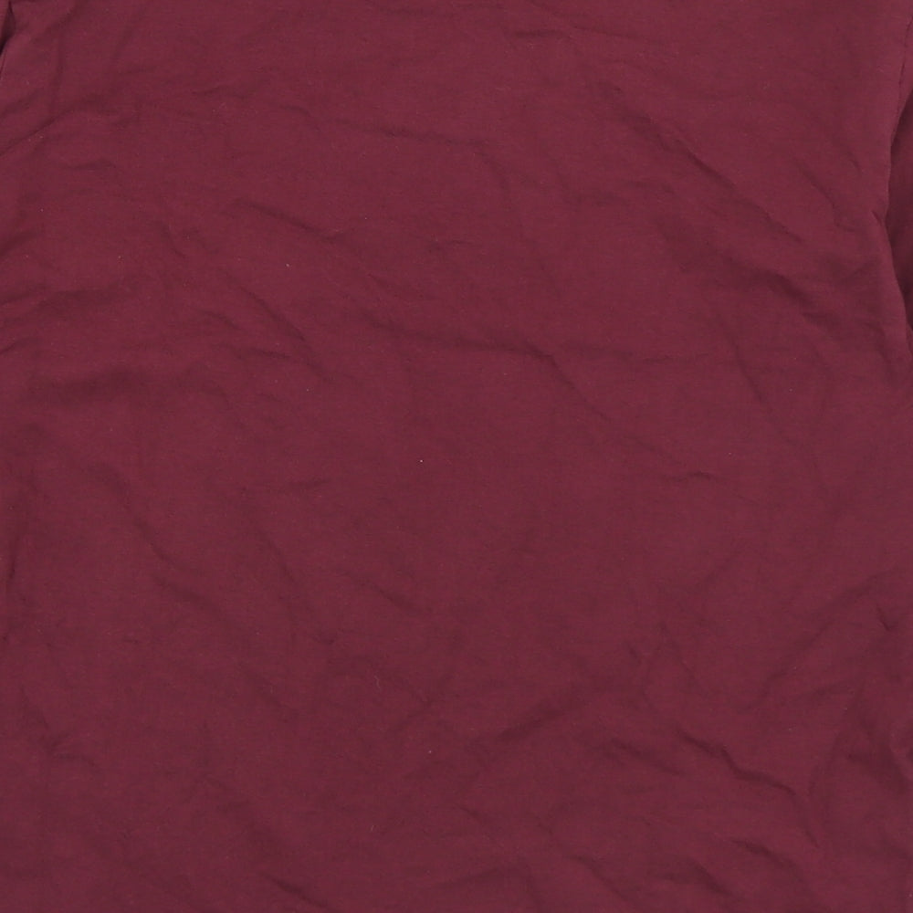 Preworn Womens Purple  Polyester Pullover Sweatshirt Size S