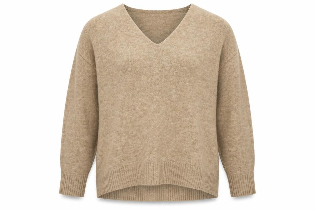 Womens UK Size M H&M Brown Pullover Jumper