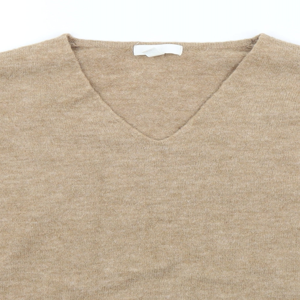 Womens UK Size M H&M Brown Pullover Jumper