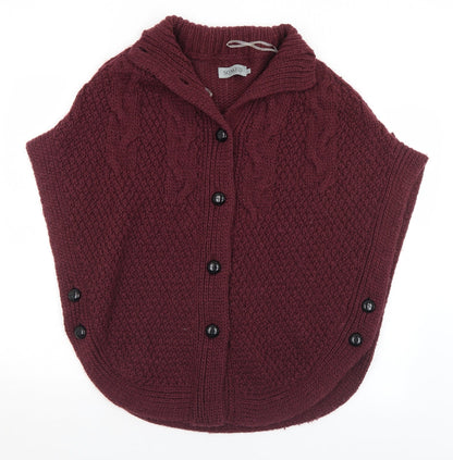 Womens UK Size S Soaked in Luxury Purple Cardigan Jumper