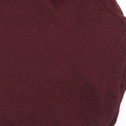 Womens UK Size S Soaked in Luxury Purple Cardigan Jumper