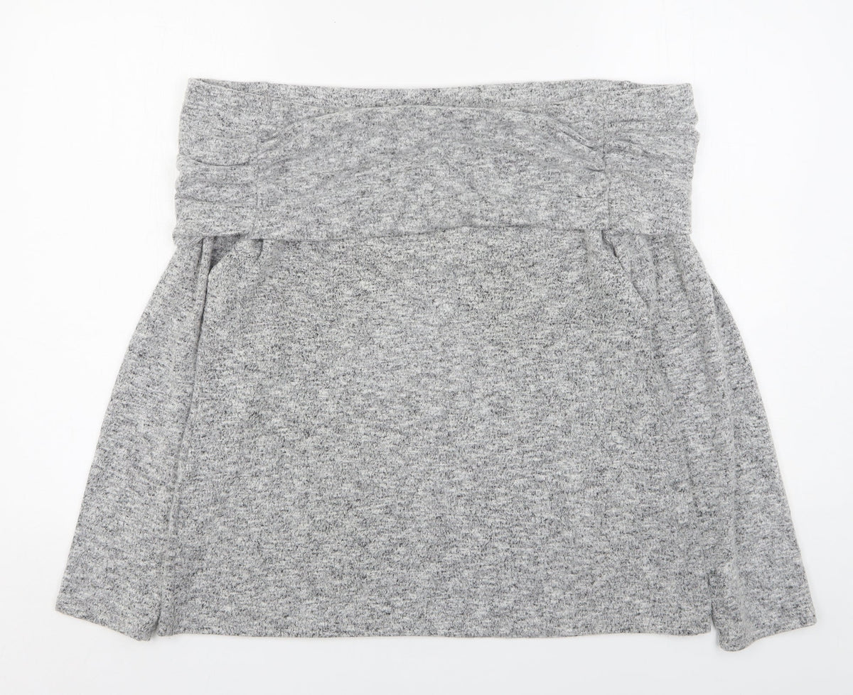 Womens UK Size 20 Dorothy Perkins Grey Pullover Jumper