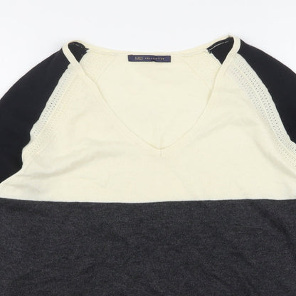 Womens UK Size 8 Marks and Spencer Multicoloured Pullover Jumper