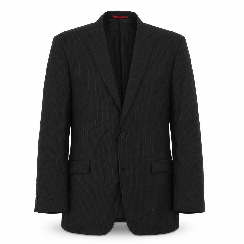 Mens UK Size 42 Burton Regular Black Suit Jacket