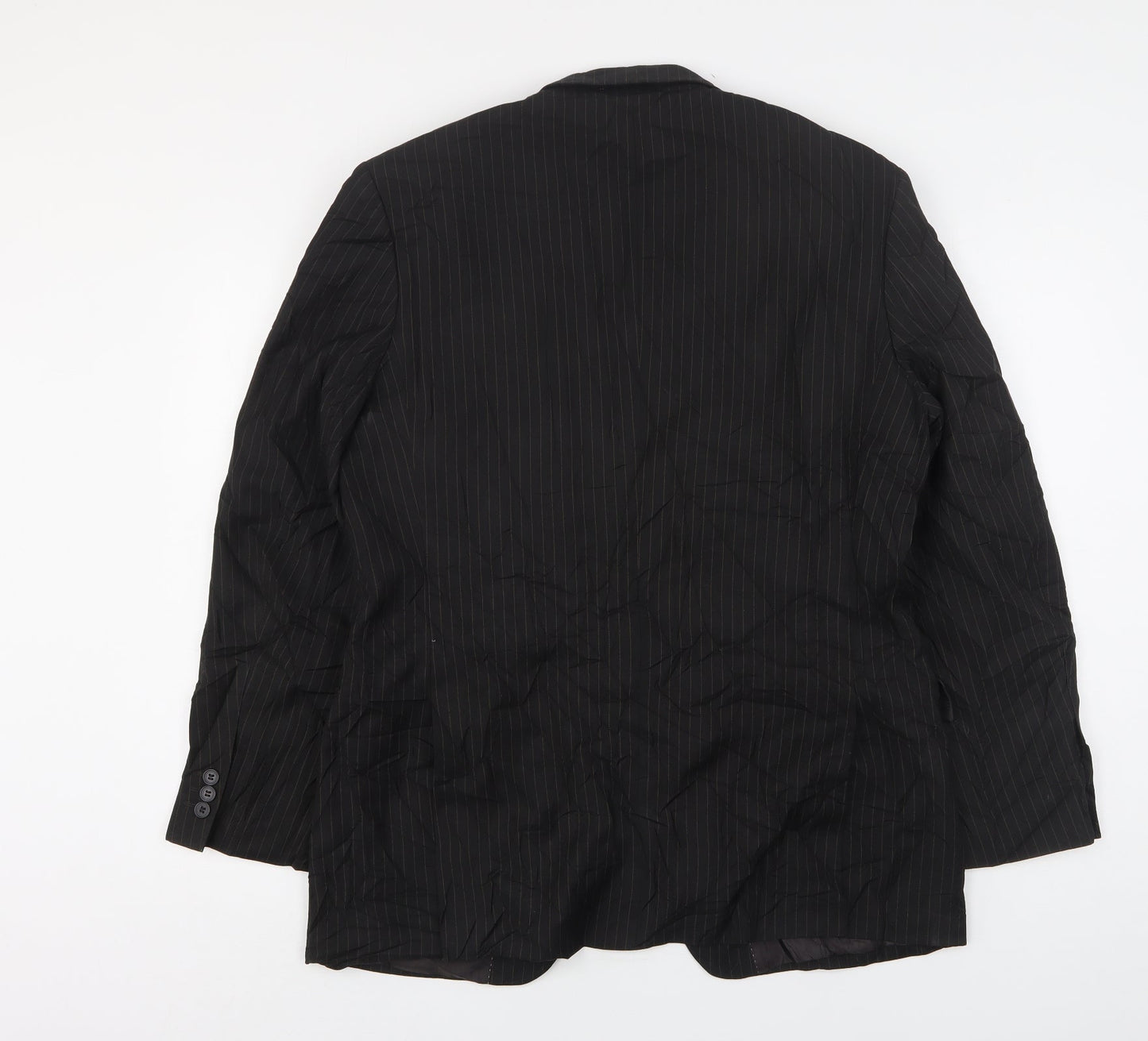 Mens UK Size 42 Burton Regular Black Suit Jacket