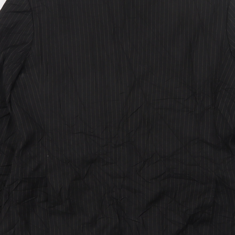 Mens UK Size 42 Burton Regular Black Suit Jacket