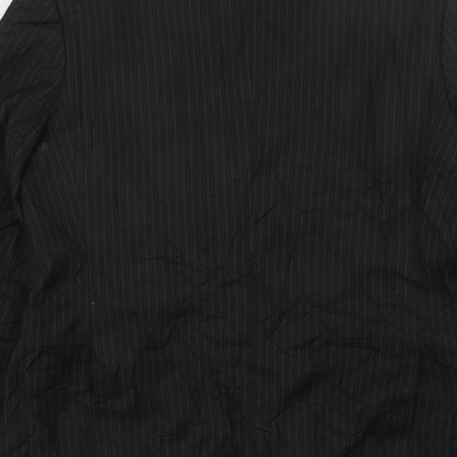 Mens UK Size 42 Burton Regular Black Suit Jacket