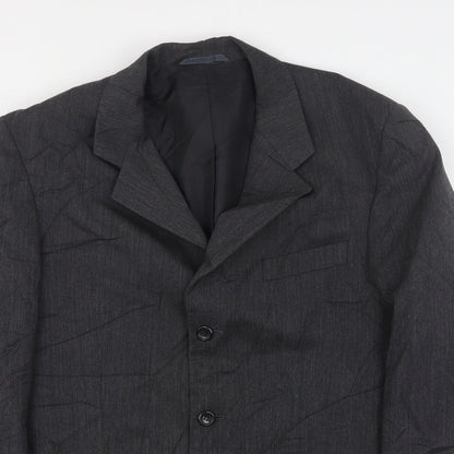 Mens UK Size 40 Sovereign Regular Grey Suit Jacket
