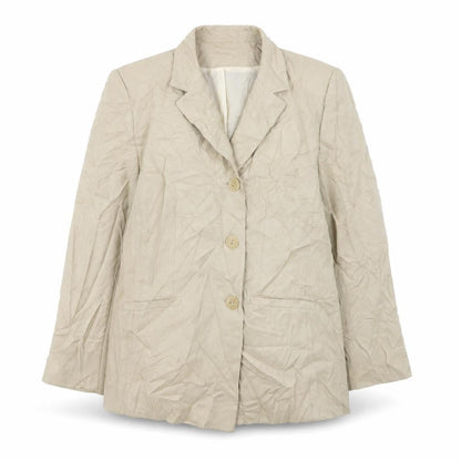 Womens UK Size 18 Bonmarché Regular Beige Suit Jacket