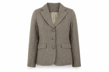 Womens UK Size 8 Marks and Spencer Petites Beige Suit Jacket