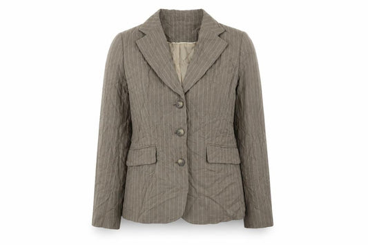 Womens UK Size 8 Marks and Spencer Petites Beige Suit Jacket