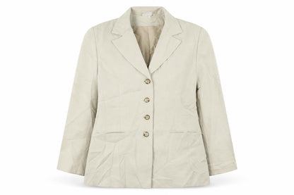 Womens UK Size 16 Mackays Regular Beige Suit Jacket