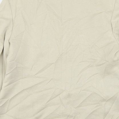 Mackays Womens Beige  Polyester Jacket Suit Jacket Size 16