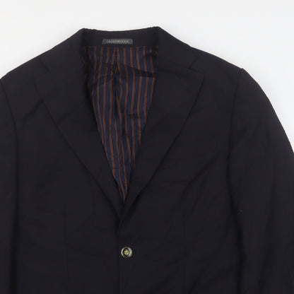 Mens UK Size 40 Greenwoods Regular Blue Suit Jacket