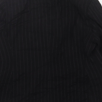 Womens UK Size 14 AMARANTO Regular Black Suit Jacket