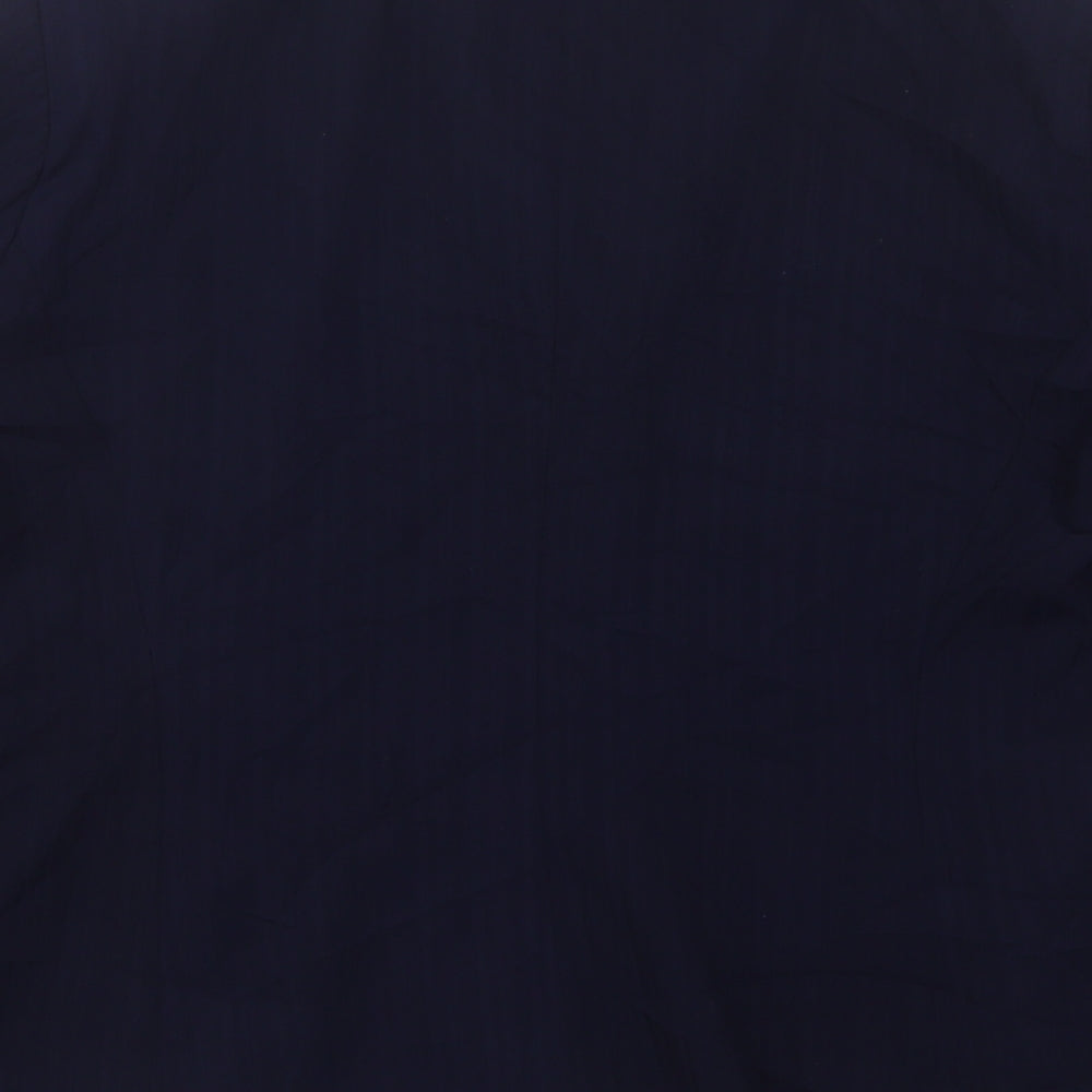 South Womens Blue  Polyester Jacket Suit Jacket Size 18