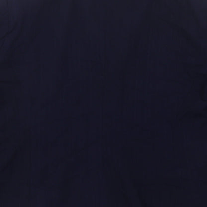 South Womens Blue  Polyester Jacket Suit Jacket Size 18