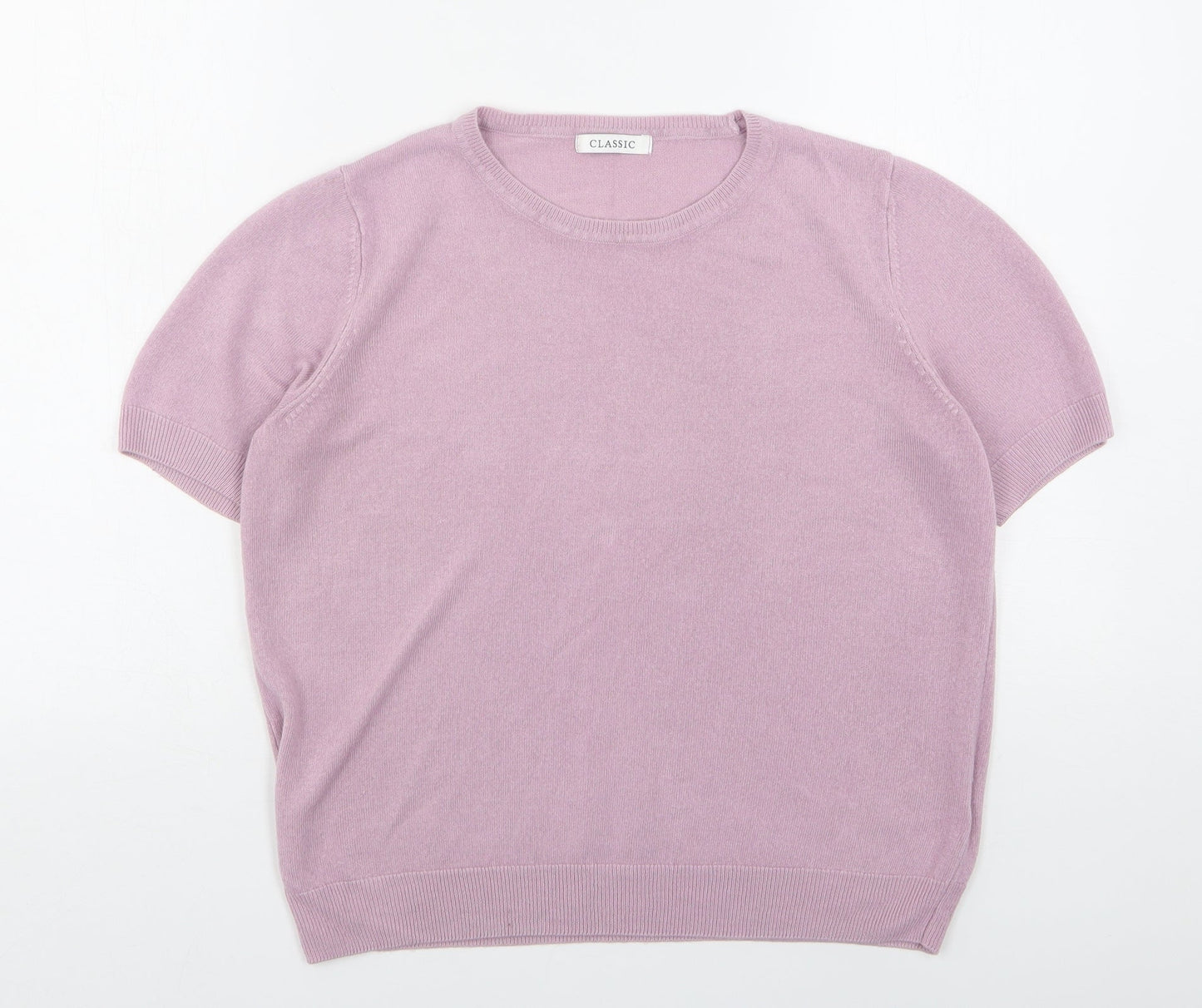 Womens UK Size 12 Marks and Spencer Pink Pullover Jumper