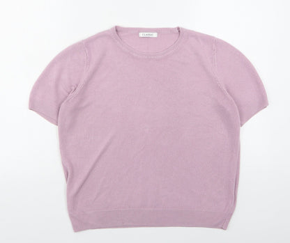 Womens UK Size 12 Marks and Spencer Pink Pullover Jumper