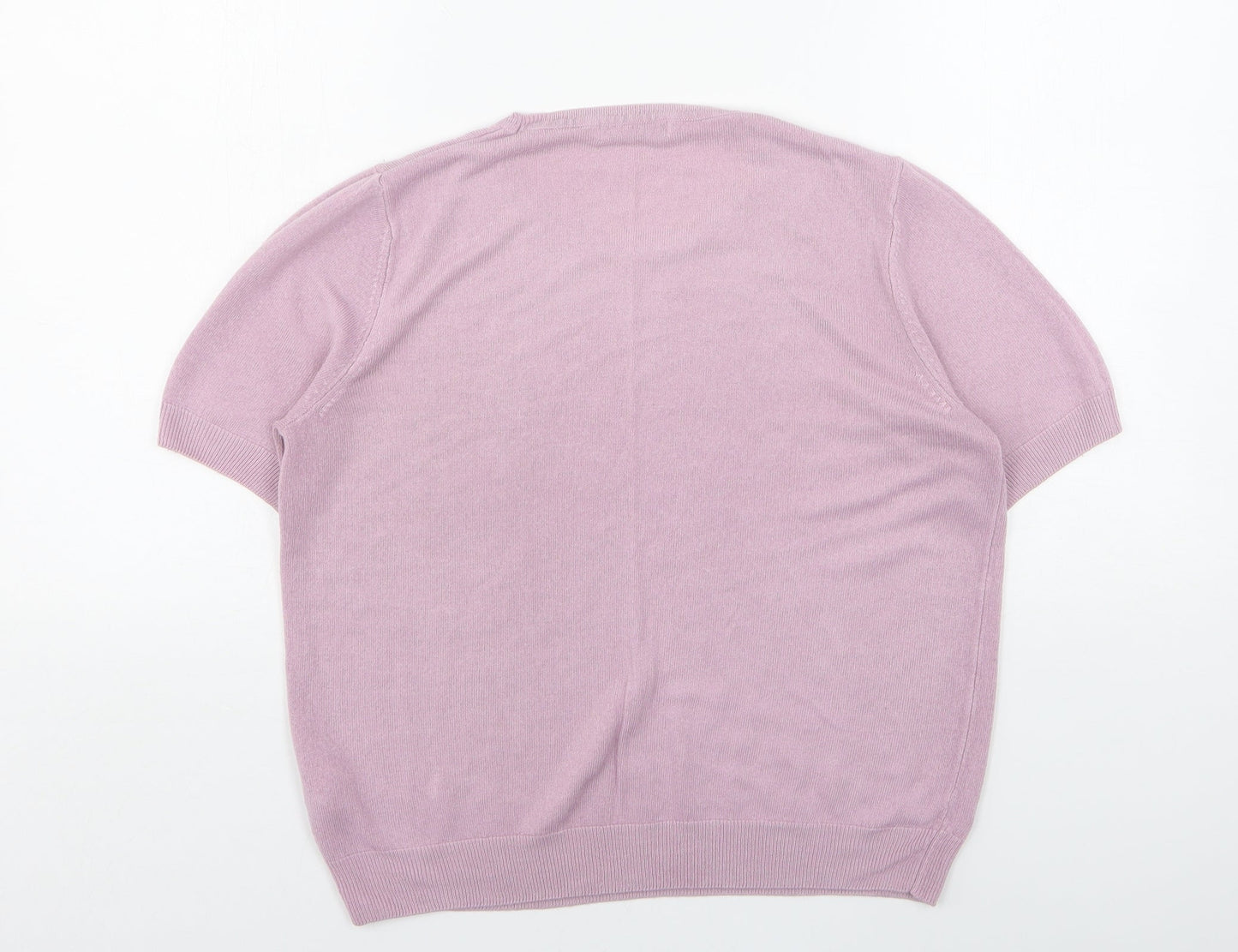 Womens UK Size 12 Marks and Spencer Pink Pullover Jumper