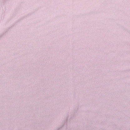 Womens UK Size 12 Marks and Spencer Pink Pullover Jumper