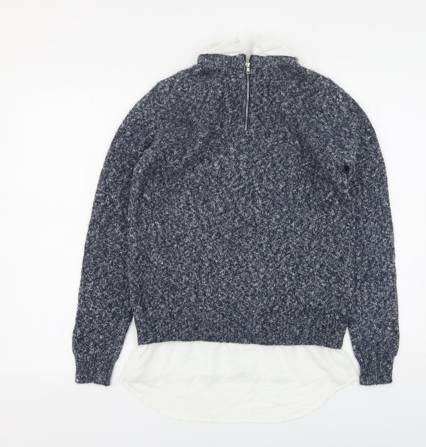 Womens UK Size 8 Atmosphere Blue Pullover Jumper
