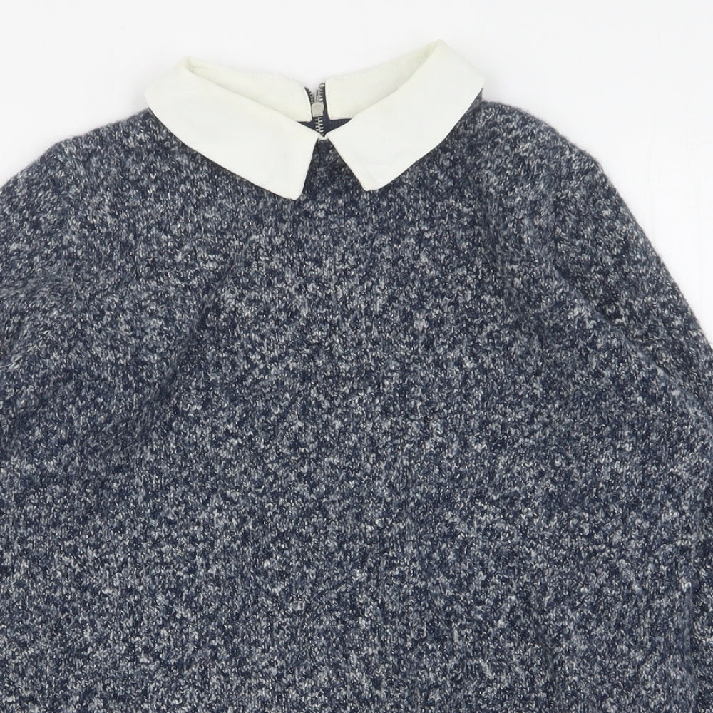 Womens UK Size 8 Atmosphere Blue Pullover Jumper