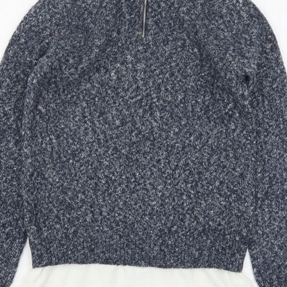 Womens UK Size 8 Atmosphere Blue Pullover Jumper