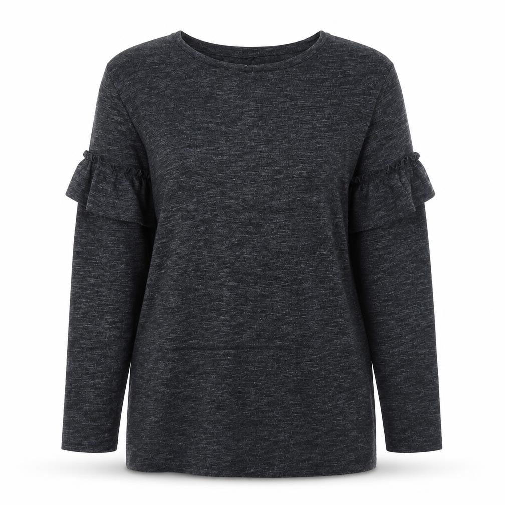 Womens UK Size 10 Papaya Grey Pullover Jumper