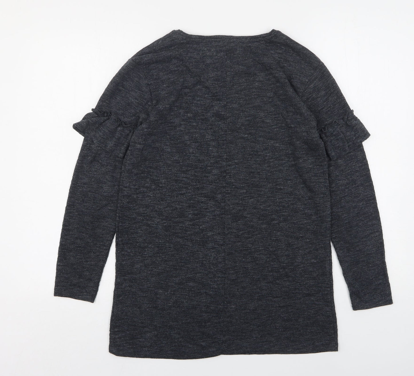Womens UK Size 10 Papaya Grey Pullover Jumper