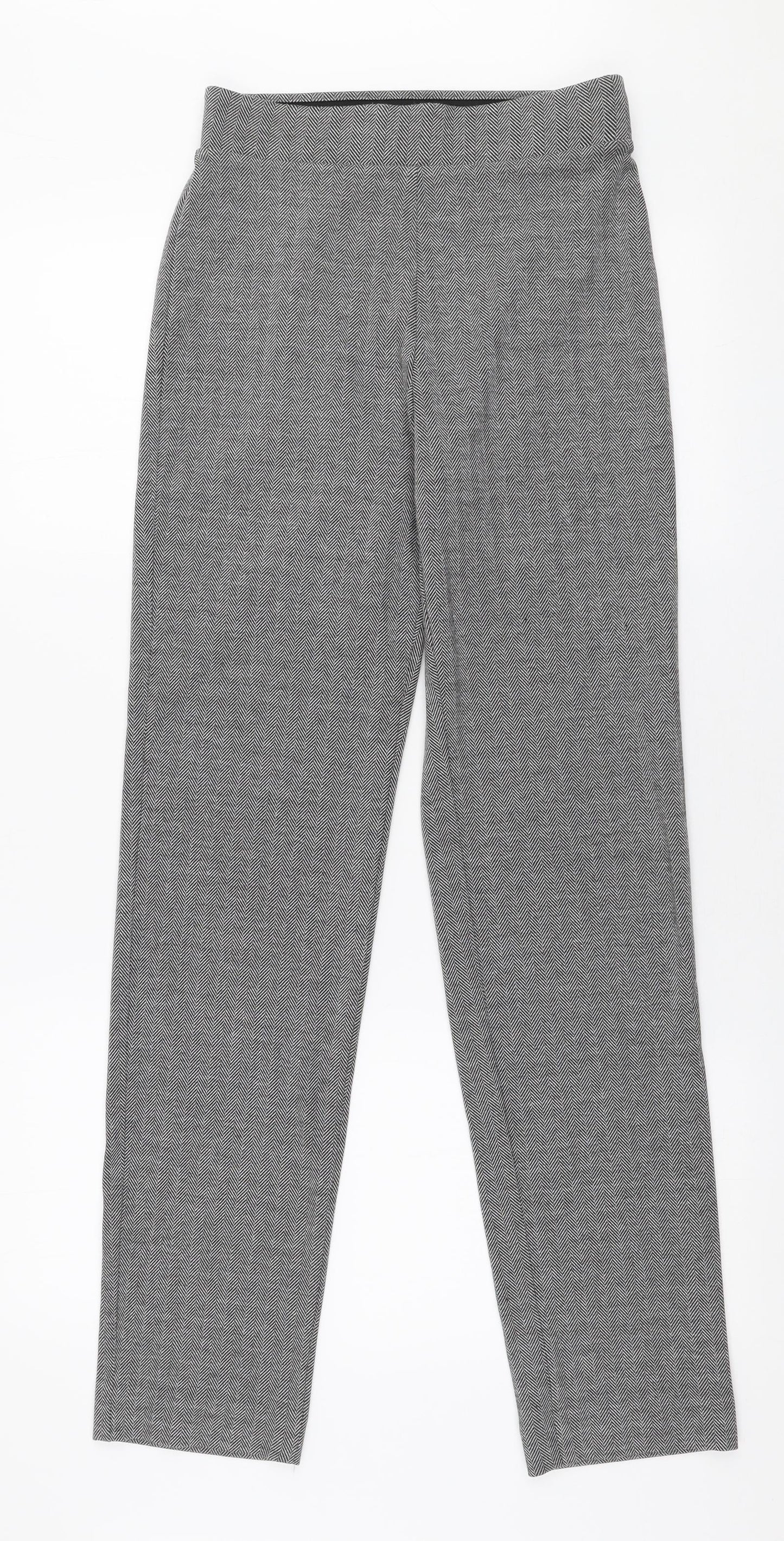 Womens UK Size 6 Marks and Spencer Slim Fit  Grey Trousers