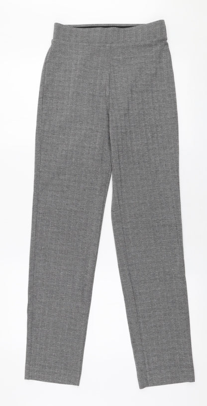 Womens UK Size 6 Marks and Spencer Slim Fit  Grey Trousers