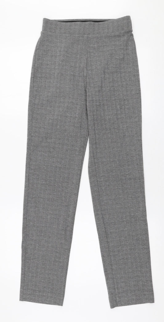 Womens UK Size 6 Marks and Spencer Slim Fit  Grey Trousers