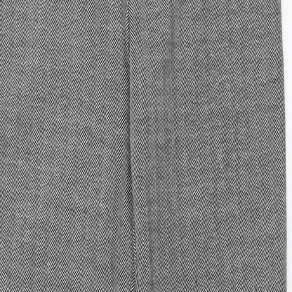 Womens UK Size 6 Marks and Spencer Slim Fit  Grey Trousers