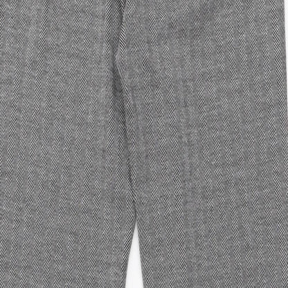 Womens UK Size 6 Marks and Spencer Slim Fit  Grey Trousers