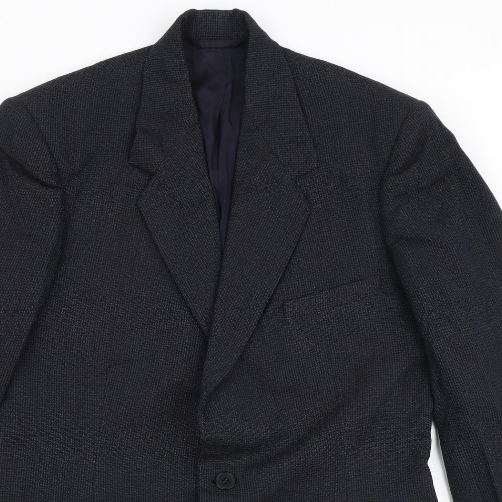 Mens UK Size 34 Burton Regular Grey Suit Jacket