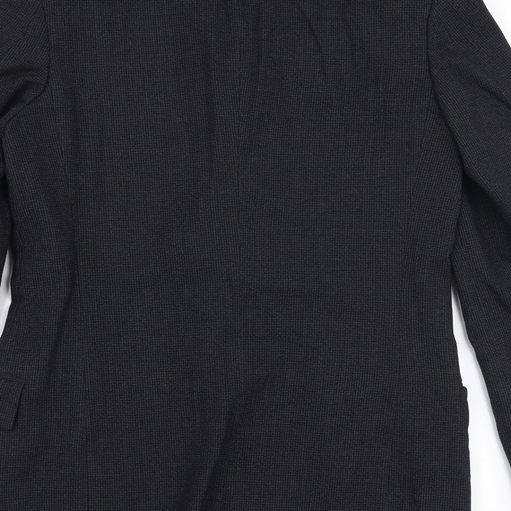 Mens UK Size 34 Burton Regular Grey Suit Jacket