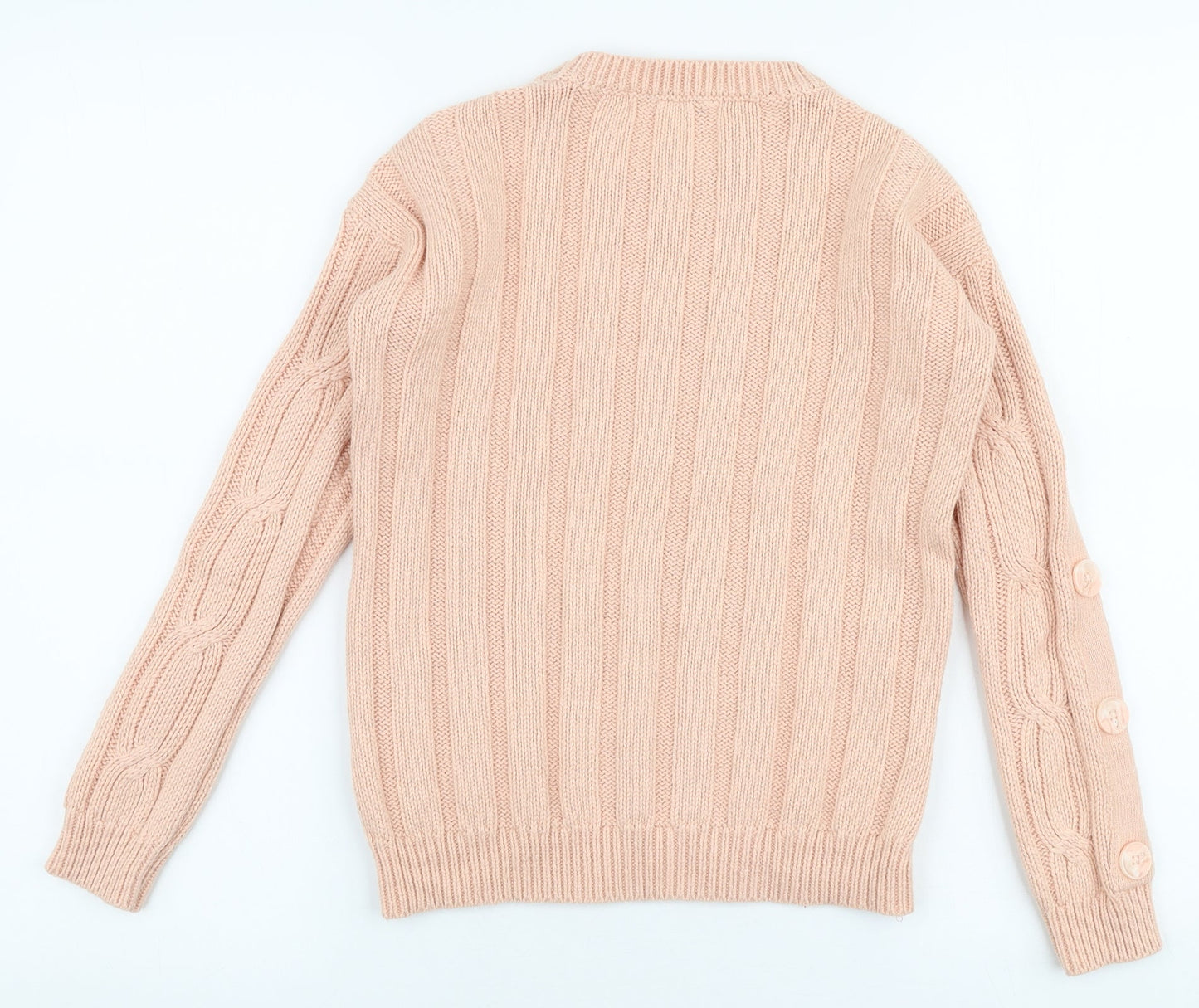 Womens UK Size 8 Marks and Spencer Pink Pullover Jumper