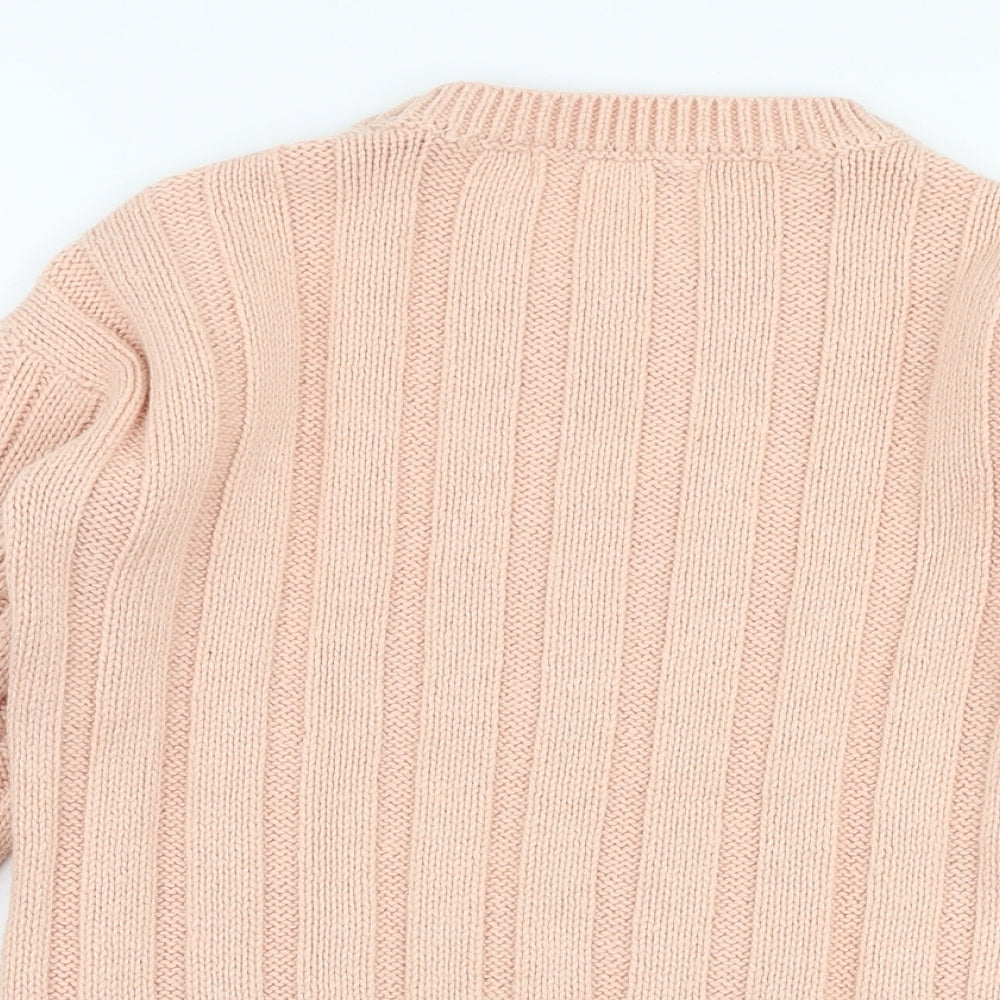 Womens UK Size 8 Marks and Spencer Pink Pullover Jumper