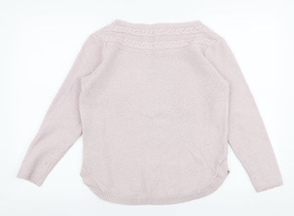 Womens UK Size M Monsoon Pink Pullover Jumper