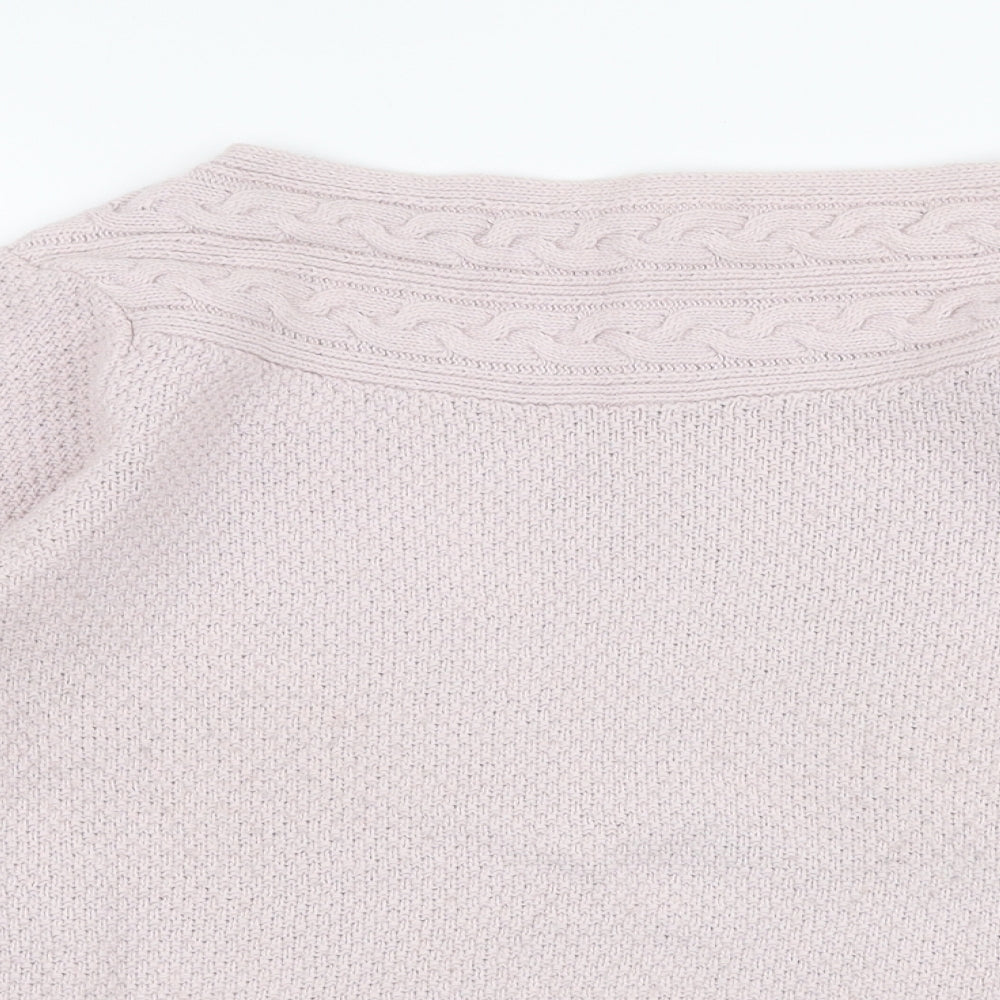 Womens UK Size M Monsoon Pink Pullover Jumper