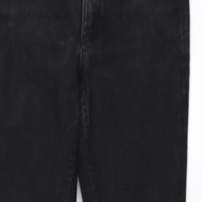 Cheap Monday Womens Black  Cotton Skinny Jeans Size 30 in L28 in Regular Zip